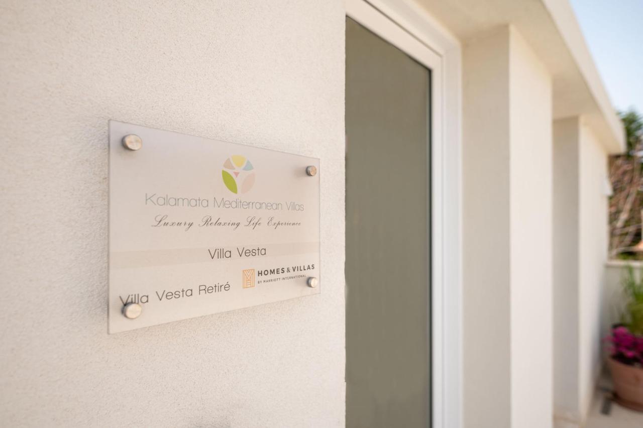 Villa Vesta Retiré - Kalamata Mediterranean Villas Esterno foto
