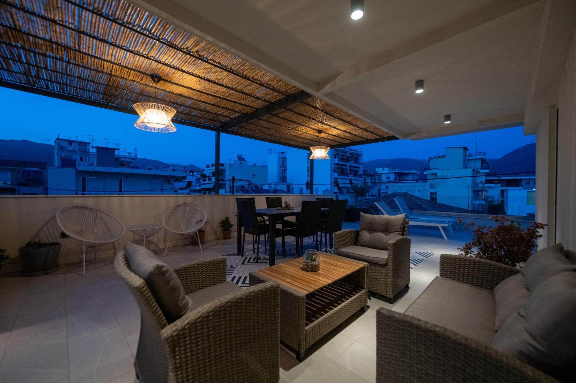Villa Vesta Retiré - Kalamata Mediterranean Villas Esterno foto